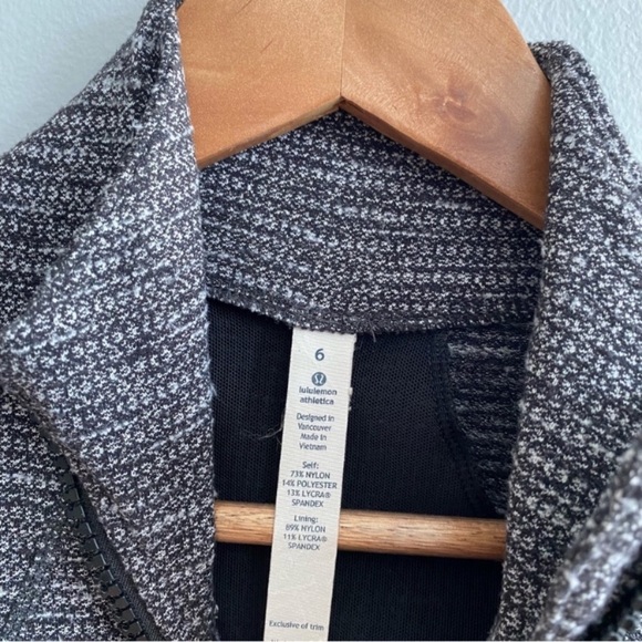 Lululemon Define Jacket Black Zip Up Top Long Sleeve Shirt Kanto Catch Me 6 Luon - Picture 4 of 16